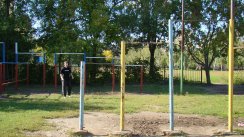 Площадка для воркаута в городе Рязань №1192 Большая Современная фото