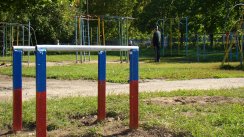 Площадка для воркаута в городе Рязань №1192 Большая Современная фото