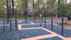 Площадка для воркаута в городе Москва №1828 Средняя Хомуты фото