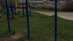 Площадка для воркаута в городе Москва №5116 Маленькая Современная фото