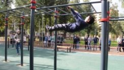 Площадка для воркаута в городе Йошкар-Ола №4181 Средняя Хомуты фото