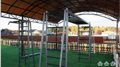 Площадка для воркаута в городе Щелково №5053 Средняя Современная фото