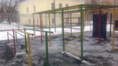 Площадка для воркаута в городе Москва №4674 Средняя Современная фото