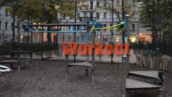 Площадка для воркаута в городе Берлин №3838 Средняя Современная фото