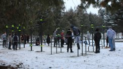 Площадка для воркаута в городе Ржев №4784 Средняя Современная фото