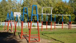 Площадка для воркаута в городе Рязань №1192 Большая Современная фото