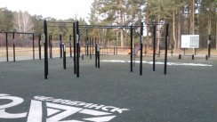 Площадка для воркаута в городе Челябинск №1977 Большая Легендарная фото