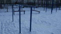 Площадка для воркаута в городе Санкт-Петербург №4742 Маленькая Современная фото