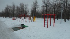 Площадка для воркаута в городе Дзержинск №4901 Средняя Современная фото
