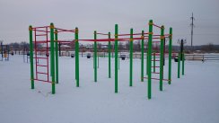 Площадка для воркаута в городе Актюбинск №2620 Средняя Хомуты фото