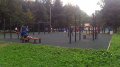 Площадка для воркаута в городе Москва №4796 Средняя Хомуты фото