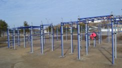 Площадка для воркаута в городе Калуга №2682 Средняя Хомуты фото