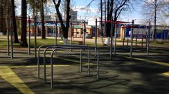 Площадка для воркаута в городе Раменское №5007 Средняя Хомуты фото