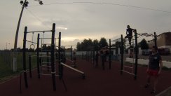 Площадка для воркаута в городе Егорьевск №5246 Средняя Хомуты фото