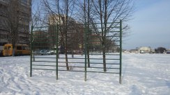 Площадка для воркаута в городе Железногорск (Курская область) №1426 Средняя Современная фото