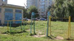 Площадка для воркаута в городе Ставрополь №1198 Средняя Современная фото