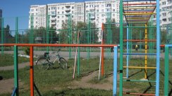 Площадка для воркаута в городе Ставрополь №1198 Средняя Современная фото