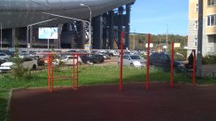 Площадка для воркаута в городе Красногорск №4384 Средняя Современная фото