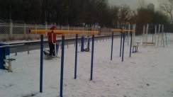 Площадка для воркаута в городе Москва №4601 Средняя Современная фото