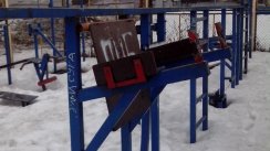 Площадка для воркаута в городе Уфа №2086 Средняя Современная фото