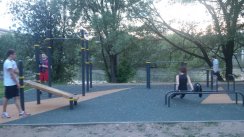 Площадка для воркаута в городе Москва №2175 Средняя Хомуты фото