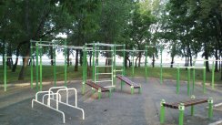 Площадка для воркаута в городе Хабаровск №2980 Средняя Хомуты фото