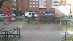 Площадка для воркаута в городе Санкт-Петербург №5020 Маленькая Современная фото