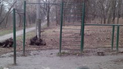 Площадка для воркаута в городе Донецк №5050 Маленькая Советская фото