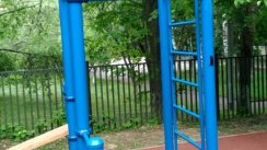 Площадка для воркаута в городе Красногорск №5210 Средняя Современная фото