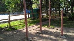 Площадка для воркаута в городе Южно-Сахалинск №5302 Маленькая Советская фото