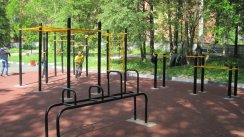 Площадка для воркаута в городе Сергиев Посад №2964 Средняя Хомуты фото