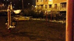 Площадка для воркаута в городе Москва №2823 Маленькая Современная фото