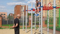 Площадка для воркаута в городе Наро-Фоминск №5161 Средняя Хомуты фото