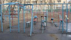 Площадка для воркаута в городе Москва №60 Средняя Советская фото