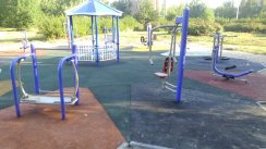 Площадка для воркаута в городе Рязань №2371 Средняя Современная фото