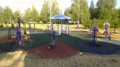 Площадка для воркаута в городе Рязань №2371 Средняя Современная фото