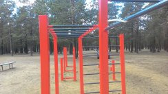 Площадка для воркаута в городе Чита №5099 Средняя Легендарная фото