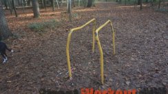 Площадка для воркаута в городе Дюссельдорф №3910 Маленькая Современная фото