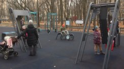 Площадка для воркаута в городе Москва №2584 Средняя Современная фото