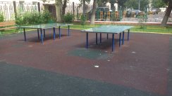 Площадка для воркаута в городе Москва №5275 Маленькая Современная фото