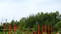 Площадка для воркаута в городе Дубна №2446 Средняя Хомуты фото