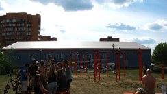 Площадка для воркаута в городе Дубна №2446 Средняя Хомуты фото