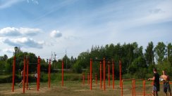 Площадка для воркаута в городе Дубна №2446 Средняя Хомуты фото