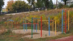 Площадка для воркаута в городе Самара №2465 Средняя Современная фото