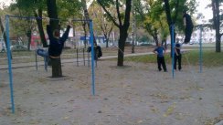 Площадка для воркаута в городе Харьков №358 Большая Легендарная фото