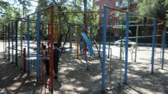 Площадка для воркаута в городе Омск №28 Средняя Советская фото