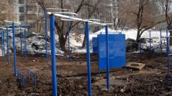 Площадка для воркаута в городе Самара №572 Средняя Современная фото