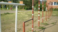 Площадка для воркаута в городе Омск №29 Средняя Советская фото