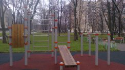 Площадка для воркаута в городе Москва №1967 Маленькая Хомуты фото