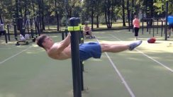 (Передний вис) прогресс за 1 месяц